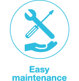 Easy maintenance